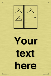 Custom information:  Large Changing room